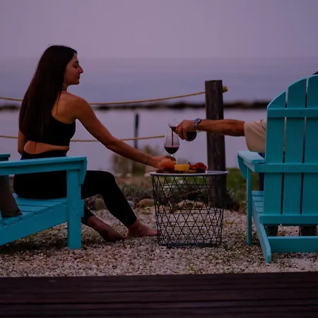 Kyma I - Beachfront At Latsi Ferienhaus