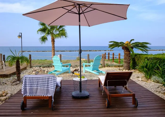 Kyma I - Beachfront At Latsi 別荘 *